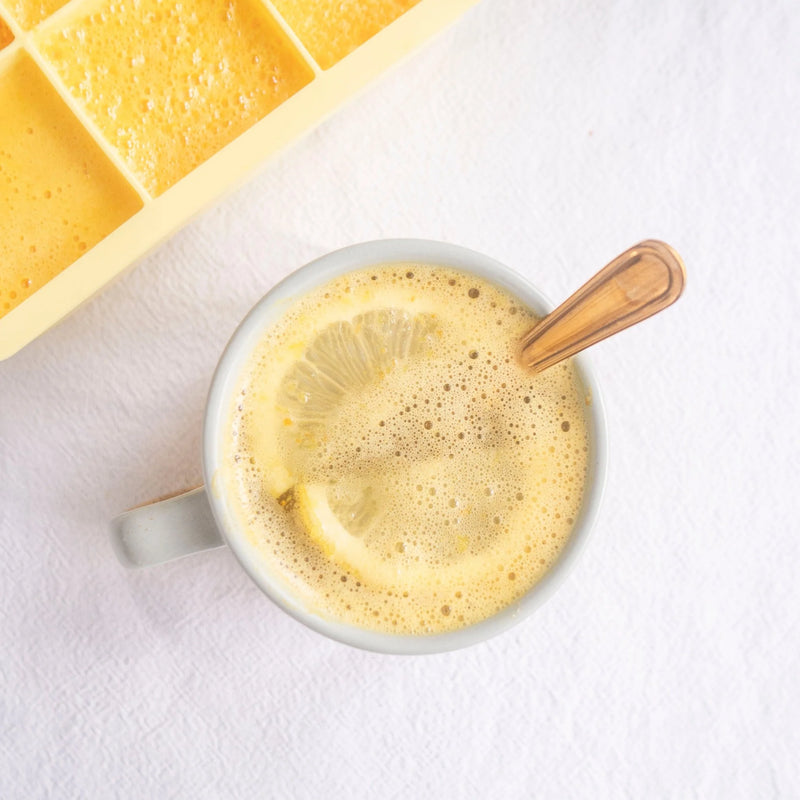 BOOSTING LEMON ICE CUBES