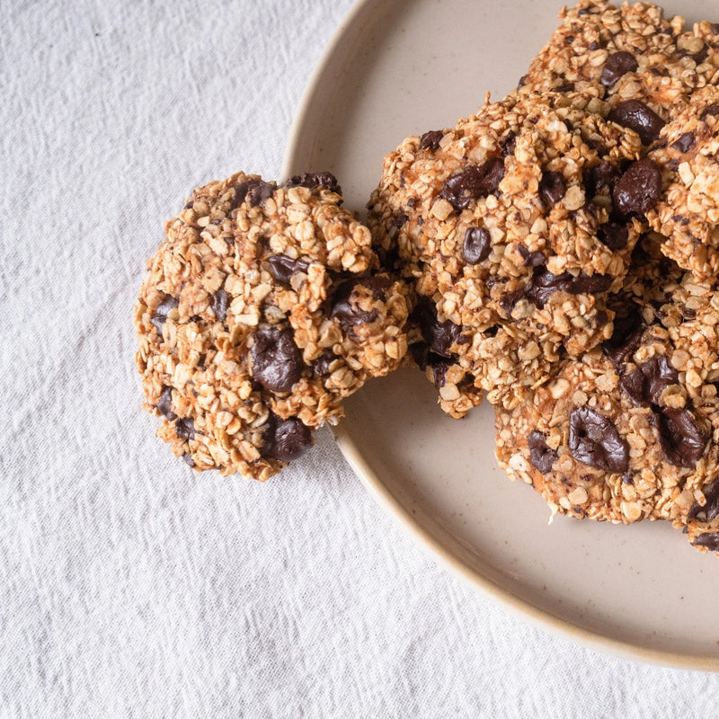 SWEET POTATO & CHOCOLATE OAT COOKIES